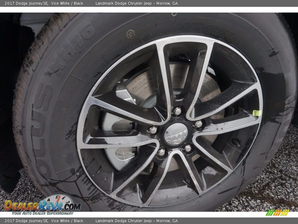 2017 Dodge Journey SE Vice White / Black Photo #5