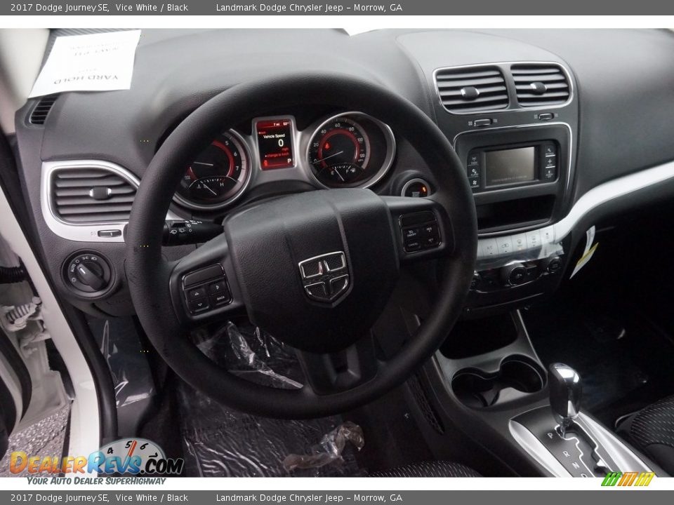 2017 Dodge Journey SE Vice White / Black Photo #7