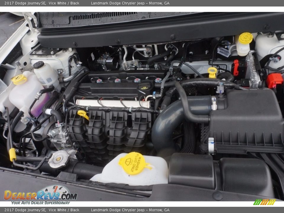 2017 Dodge Journey SE Vice White / Black Photo #8