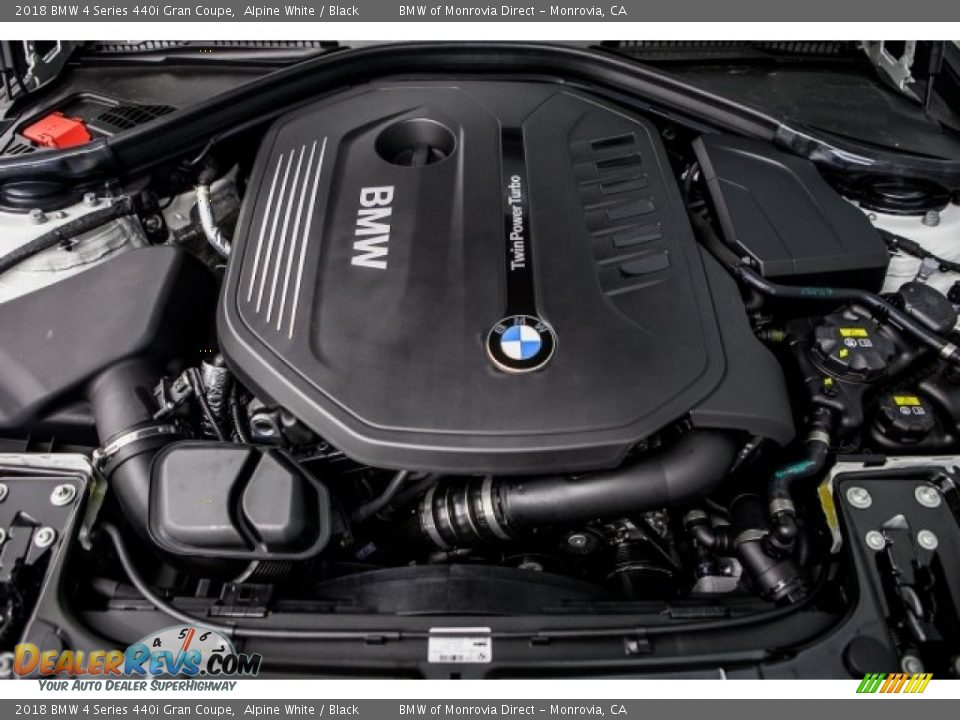 2018 BMW 4 Series 440i Gran Coupe 3.0 Liter DI TwinPower Turbocharged DOHC 24-Valve VVT Inline 6 Cylinder Engine Photo #8