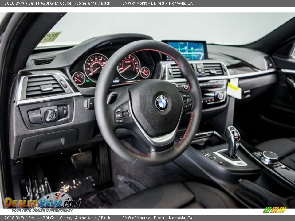 2018 BMW 4 Series 430i Gran Coupe Alpine White / Black Photo #5