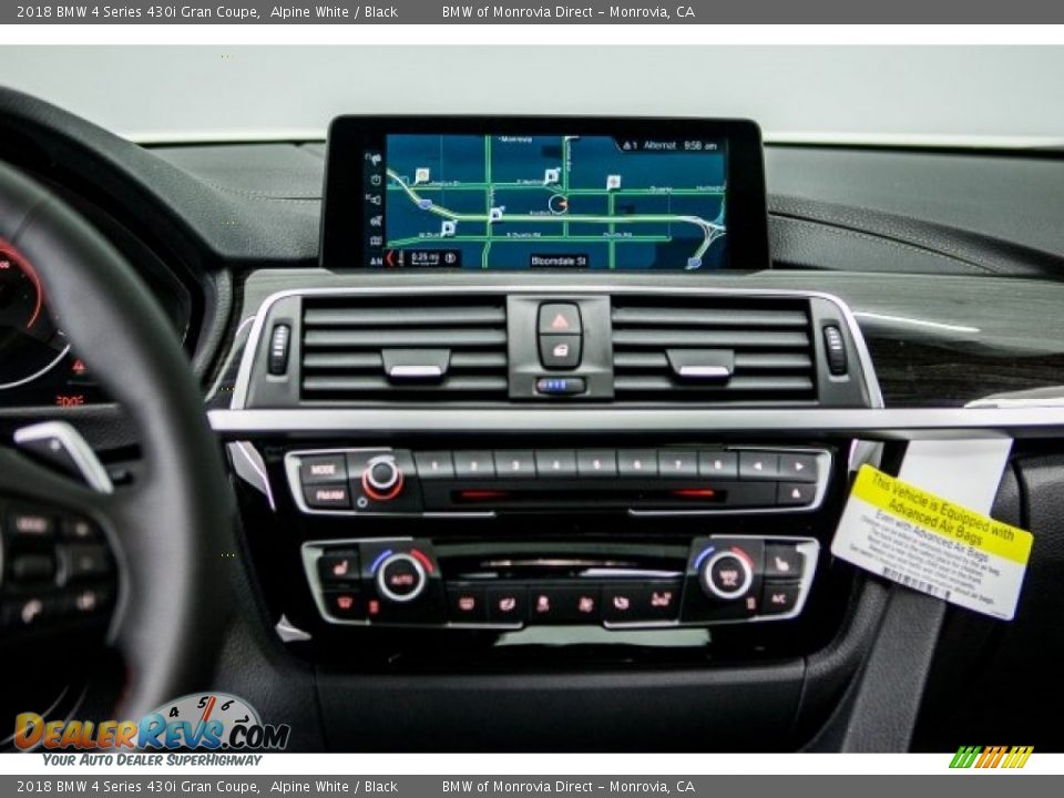 2018 BMW 4 Series 430i Gran Coupe Alpine White / Black Photo #6