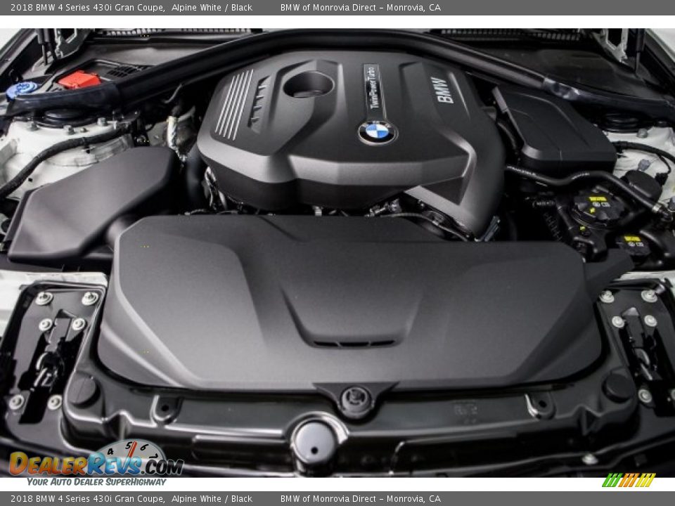 2018 BMW 4 Series 430i Gran Coupe Alpine White / Black Photo #8