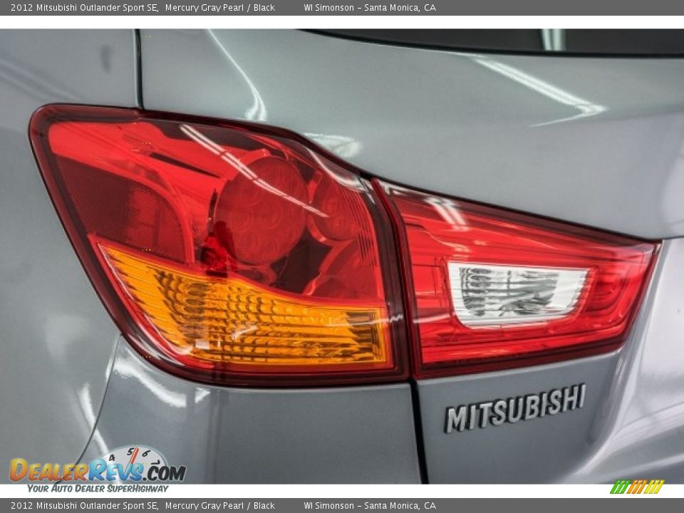 2012 Mitsubishi Outlander Sport SE Mercury Gray Pearl / Black Photo #29