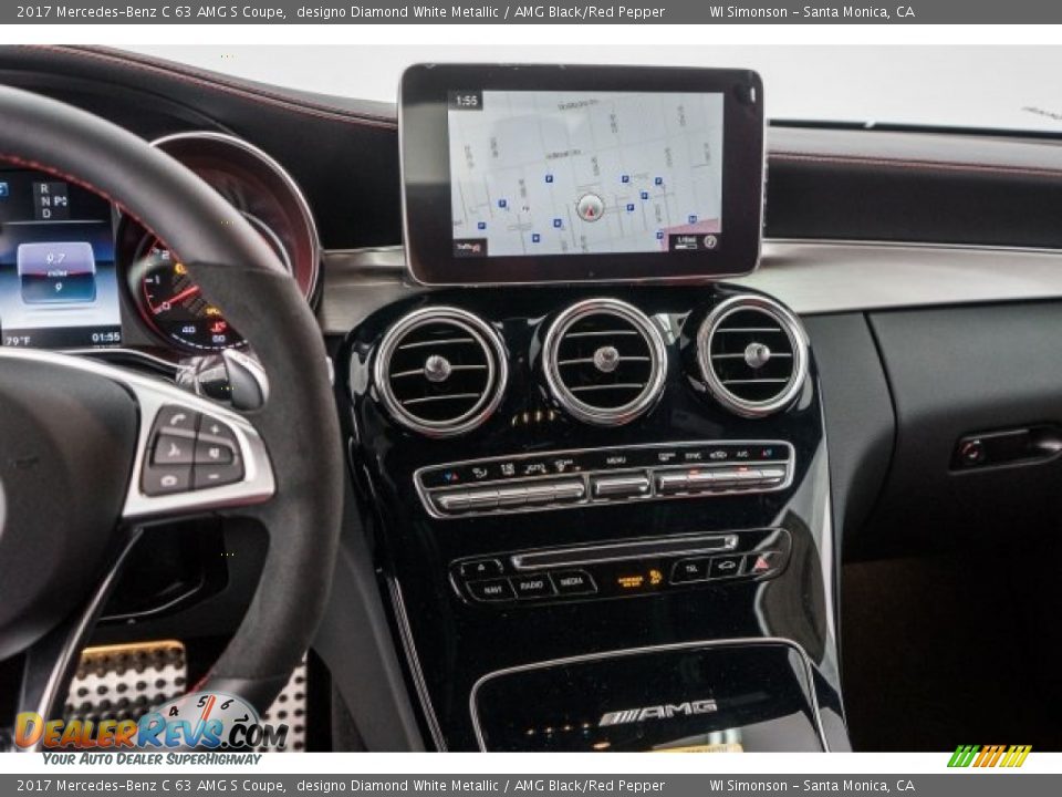 Controls of 2017 Mercedes-Benz C 63 AMG S Coupe Photo #8