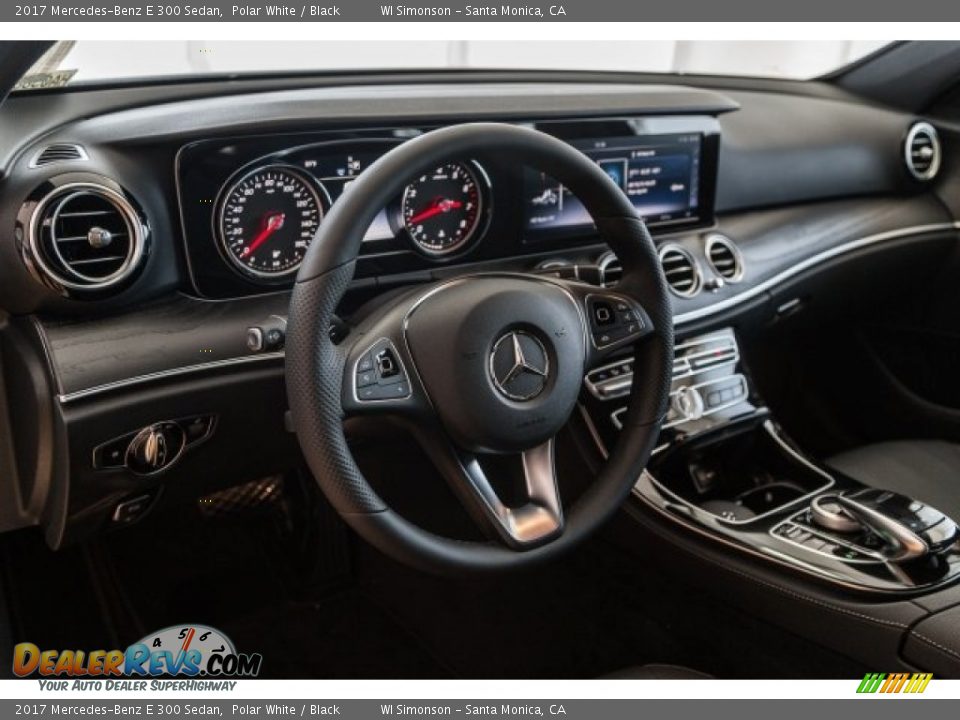 2017 Mercedes-Benz E 300 Sedan Polar White / Black Photo #6