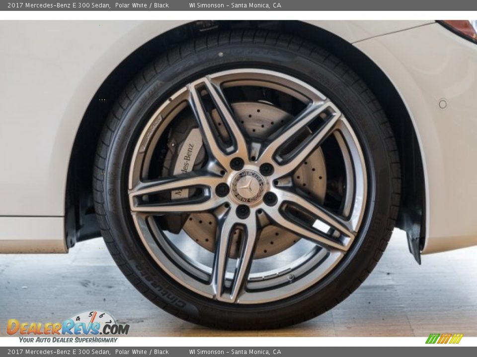 2017 Mercedes-Benz E 300 Sedan Polar White / Black Photo #9