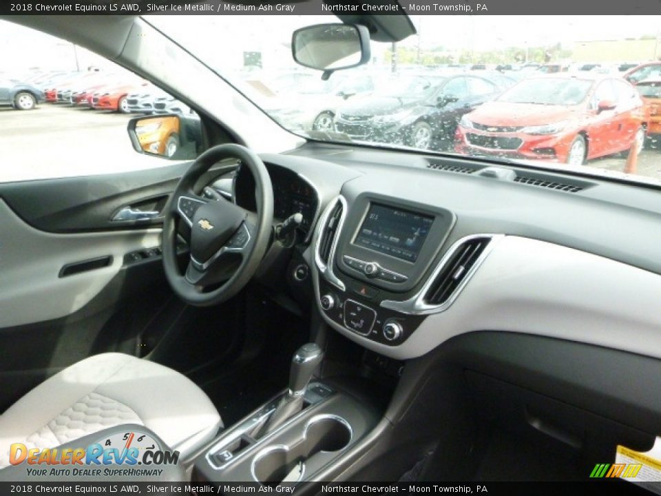 2018 Chevrolet Equinox LS AWD Silver Ice Metallic / Medium Ash Gray Photo #11