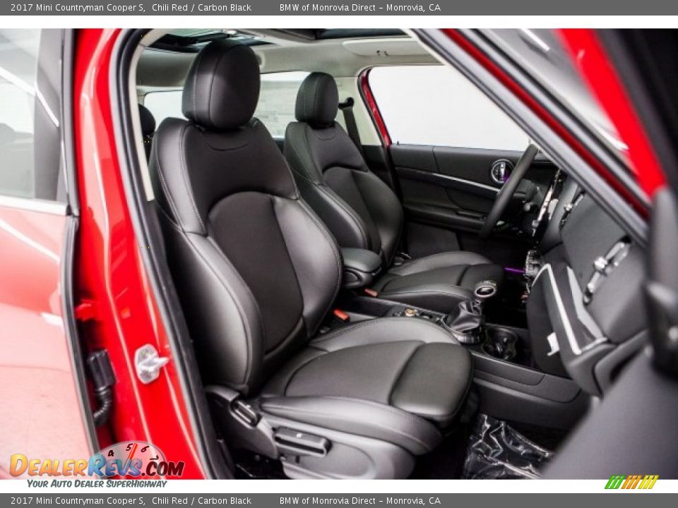 2017 Mini Countryman Cooper S Chili Red / Carbon Black Photo #2