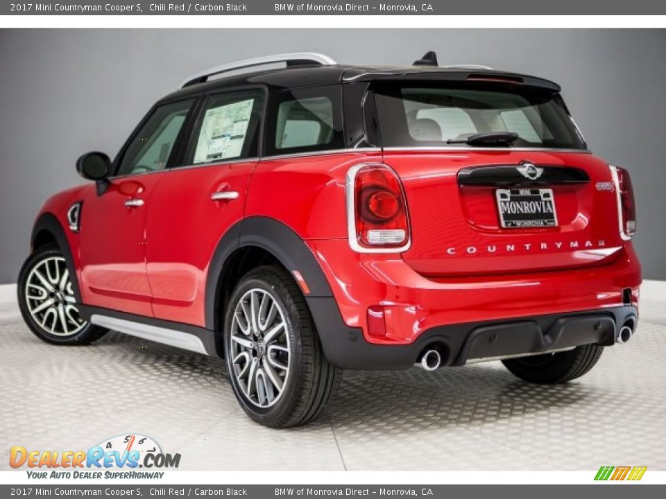 2017 Mini Countryman Cooper S Chili Red / Carbon Black Photo #3