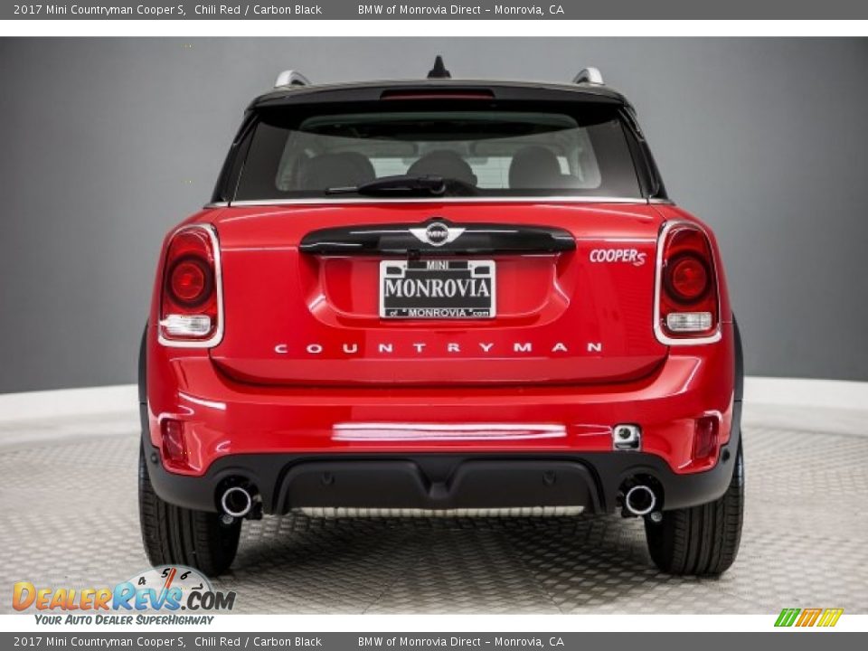 2017 Mini Countryman Cooper S Chili Red / Carbon Black Photo #4