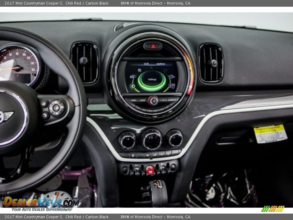 2017 Mini Countryman Cooper S Chili Red / Carbon Black Photo #6