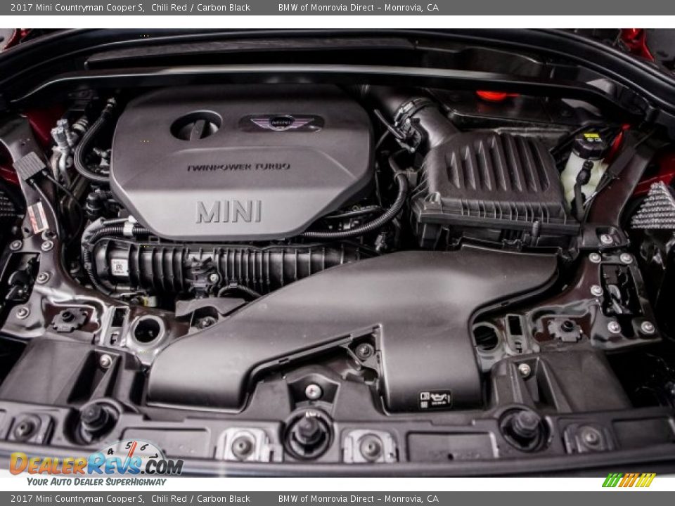 2017 Mini Countryman Cooper S Chili Red / Carbon Black Photo #8