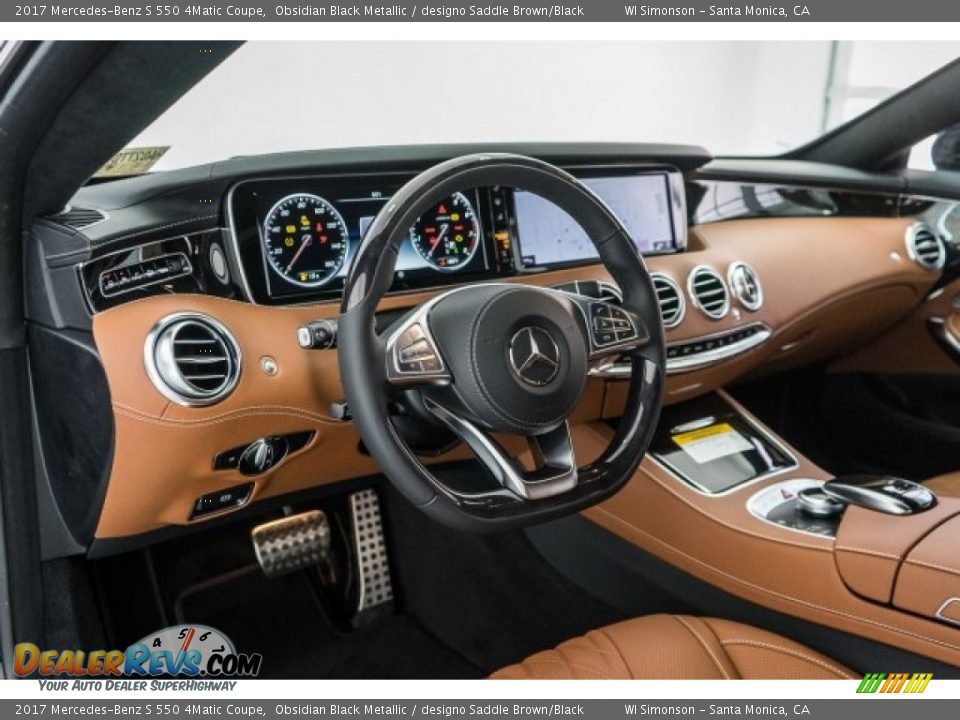 Dashboard of 2017 Mercedes-Benz S 550 4Matic Coupe Photo #5