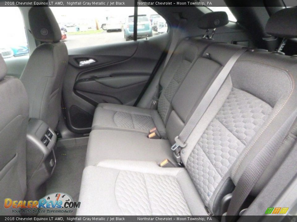 2018 Chevrolet Equinox LT AWD Nightfall Gray Metallic / Jet Black Photo #12