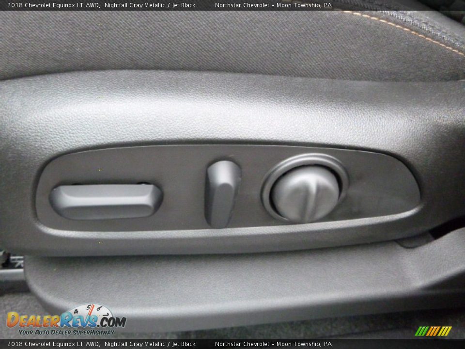 2018 Chevrolet Equinox LT AWD Nightfall Gray Metallic / Jet Black Photo #16