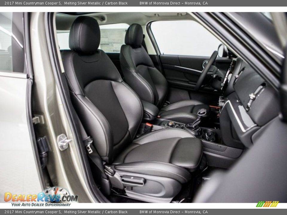 2017 Mini Countryman Cooper S Melting Silver Metallic / Carbon Black Photo #2