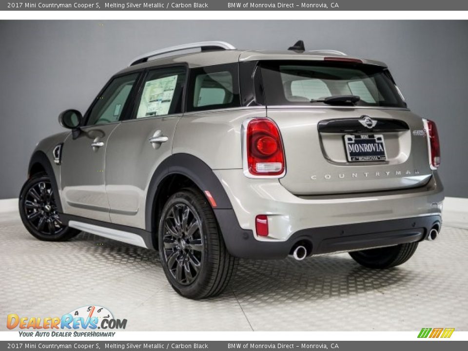 2017 Mini Countryman Cooper S Melting Silver Metallic / Carbon Black Photo #3