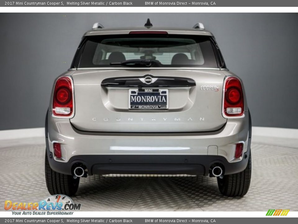 2017 Mini Countryman Cooper S Melting Silver Metallic / Carbon Black Photo #4