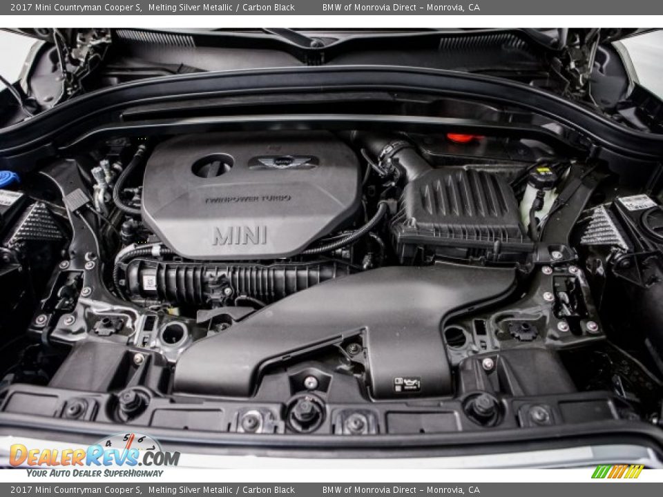 2017 Mini Countryman Cooper S Melting Silver Metallic / Carbon Black Photo #8