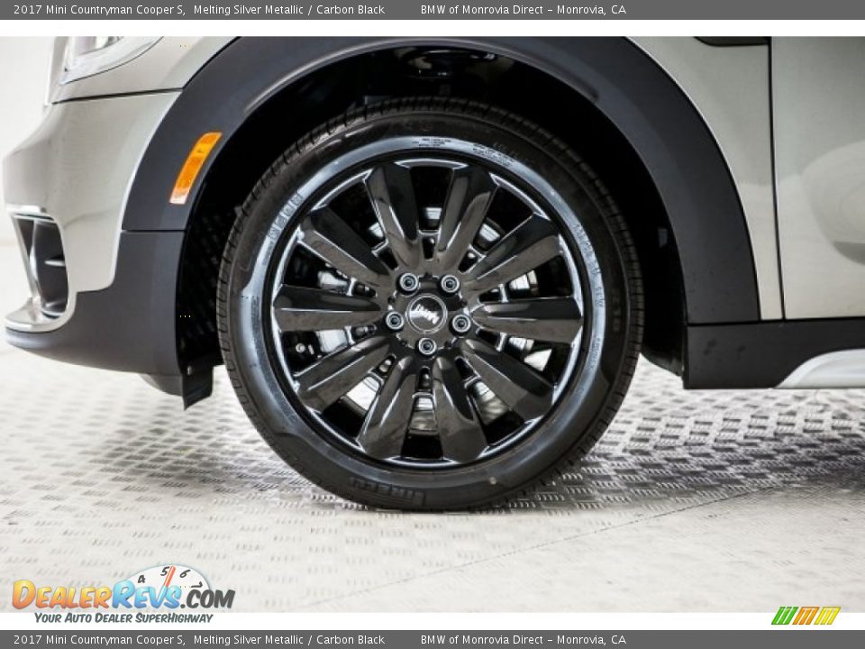 2017 Mini Countryman Cooper S Melting Silver Metallic / Carbon Black Photo #9