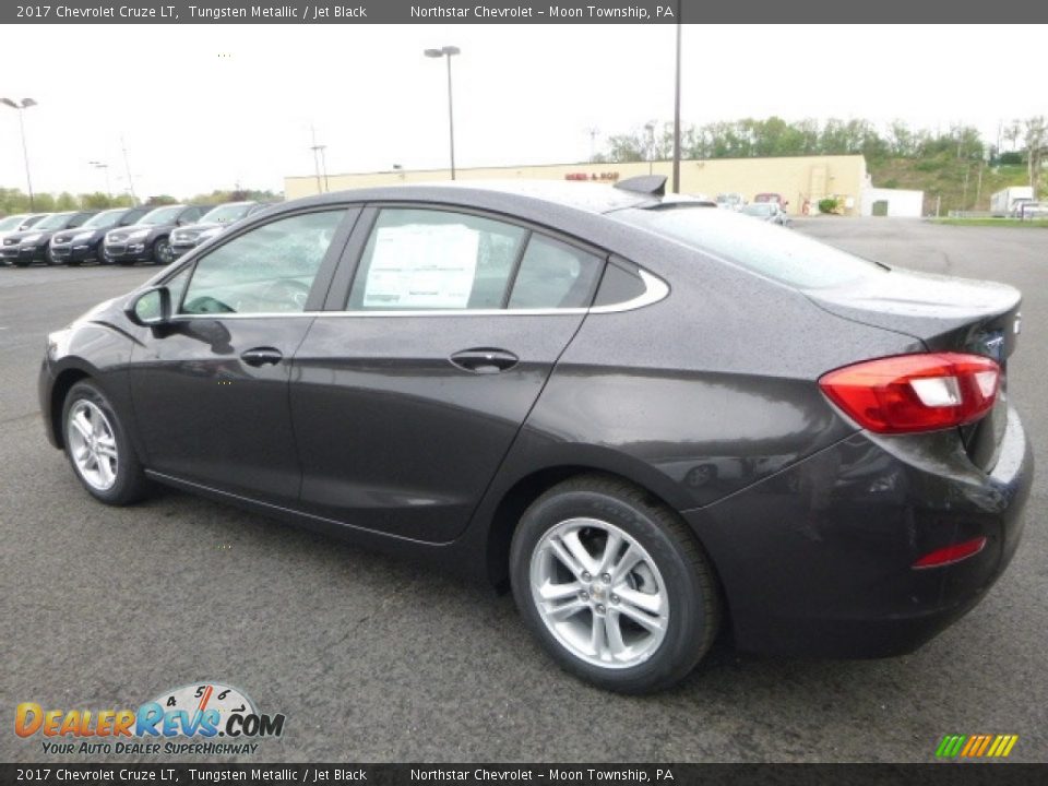 2017 Chevrolet Cruze LT Tungsten Metallic / Jet Black Photo #3