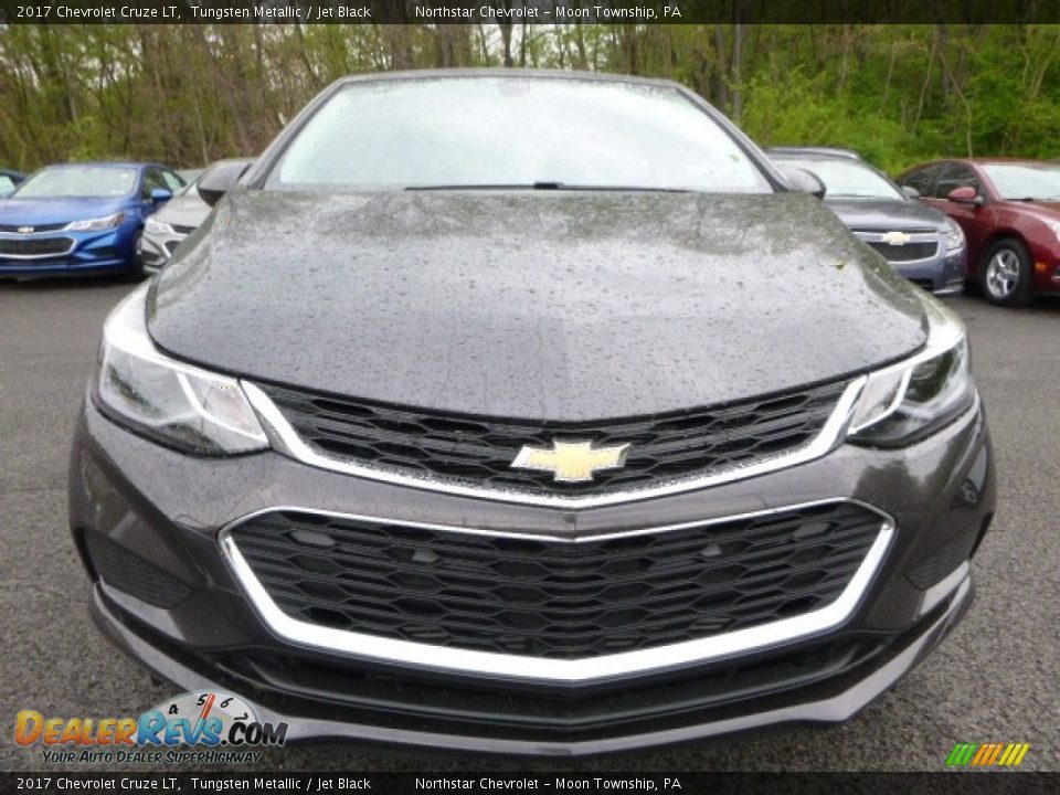 2017 Chevrolet Cruze LT Tungsten Metallic / Jet Black Photo #8