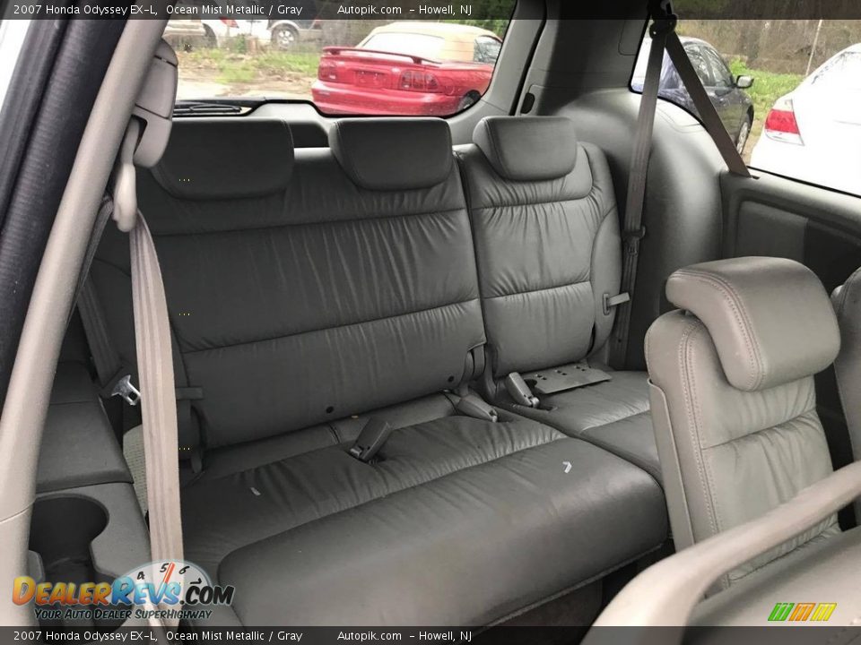 2007 Honda Odyssey EX-L Ocean Mist Metallic / Gray Photo #21