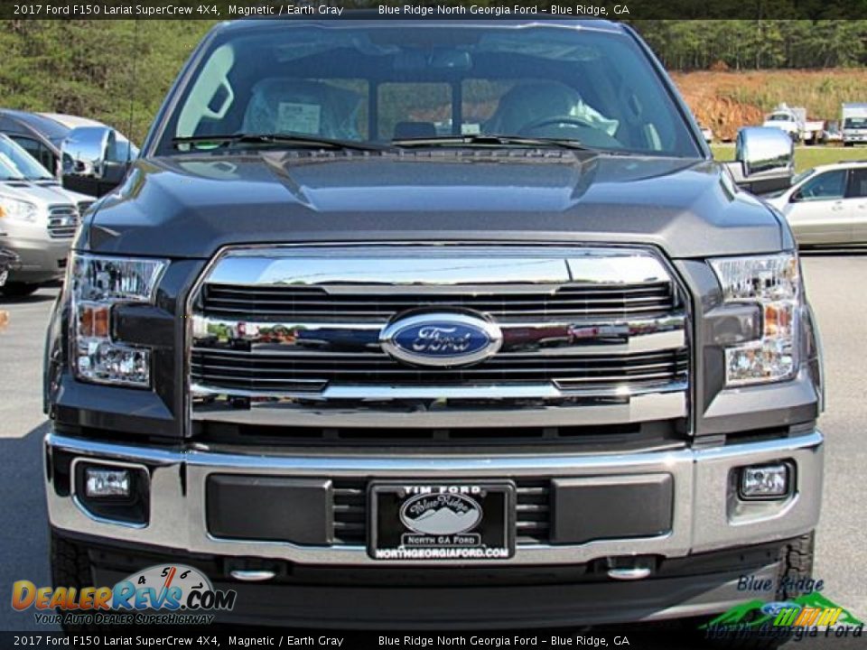 2017 Ford F150 Lariat SuperCrew 4X4 Magnetic / Earth Gray Photo #4