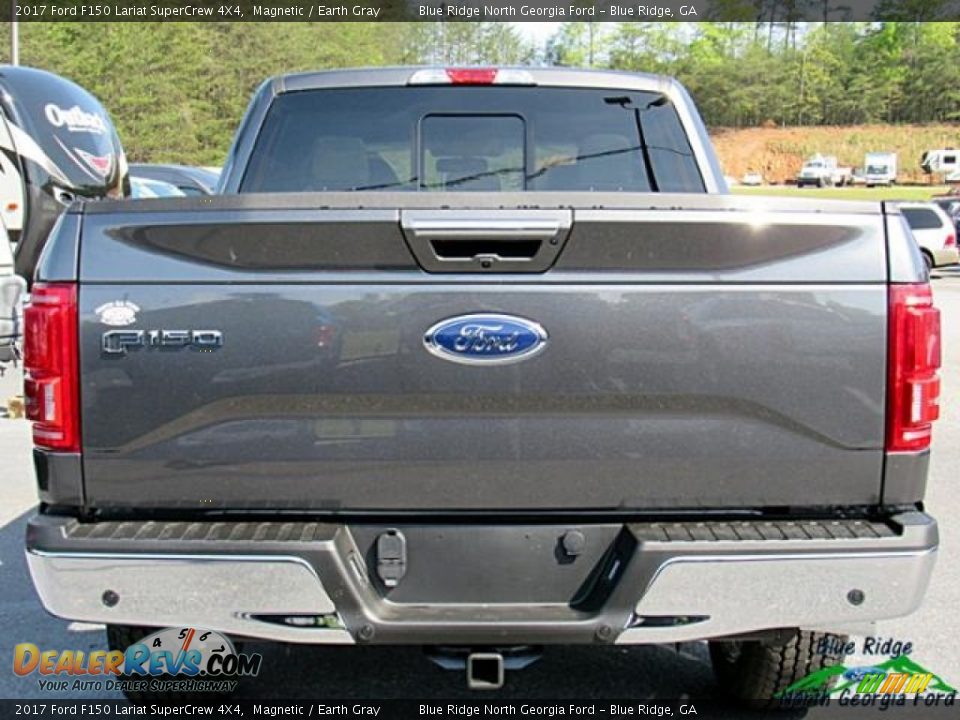 2017 Ford F150 Lariat SuperCrew 4X4 Magnetic / Earth Gray Photo #5