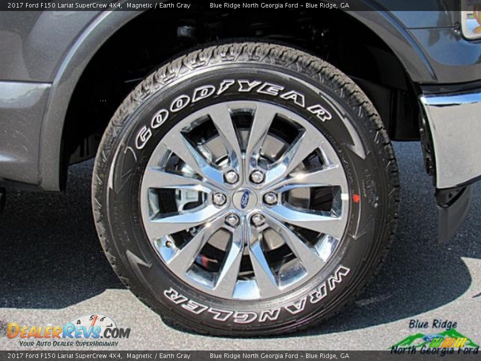 2017 Ford F150 Lariat SuperCrew 4X4 Magnetic / Earth Gray Photo #9