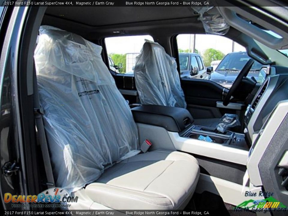 2017 Ford F150 Lariat SuperCrew 4X4 Magnetic / Earth Gray Photo #11