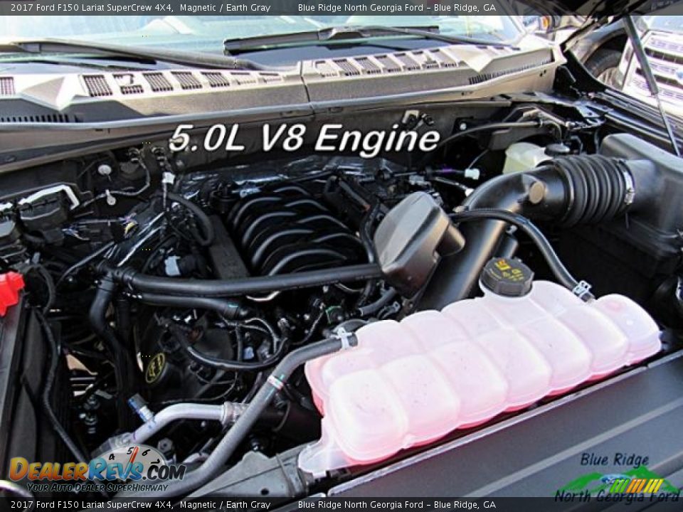 2017 Ford F150 Lariat SuperCrew 4X4 Magnetic / Earth Gray Photo #14
