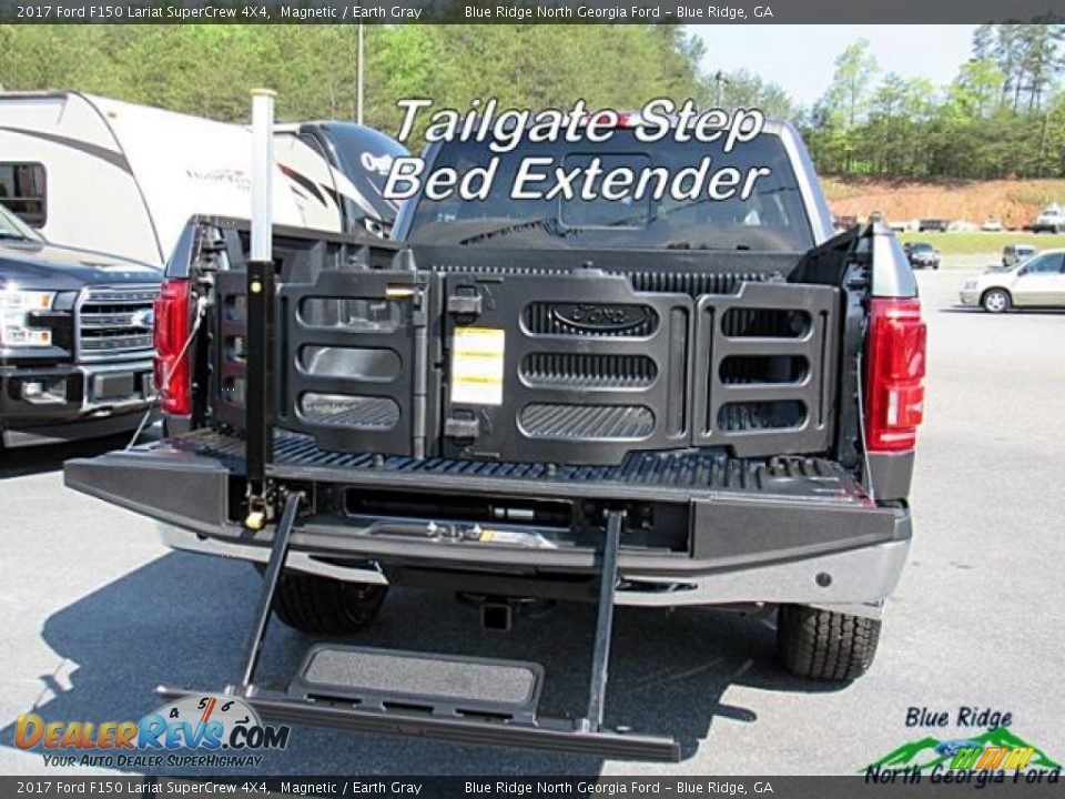 2017 Ford F150 Lariat SuperCrew 4X4 Magnetic / Earth Gray Photo #15