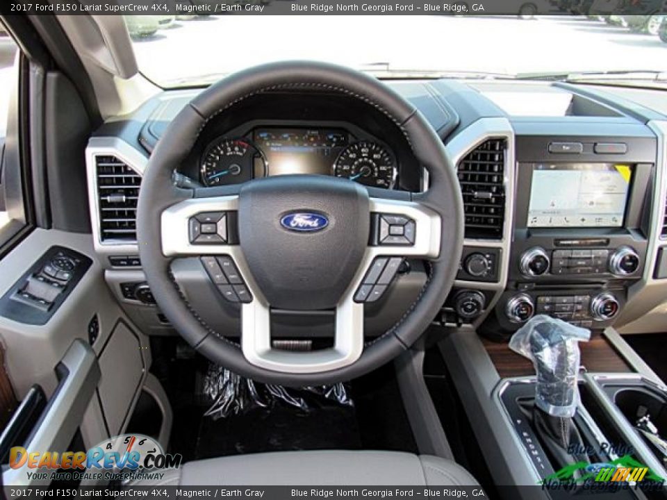 2017 Ford F150 Lariat SuperCrew 4X4 Magnetic / Earth Gray Photo #16