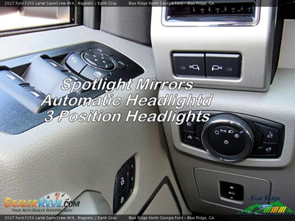 2017 Ford F150 Lariat SuperCrew 4X4 Magnetic / Earth Gray Photo #26