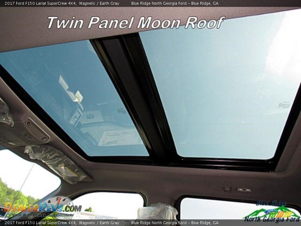 2017 Ford F150 Lariat SuperCrew 4X4 Magnetic / Earth Gray Photo #28