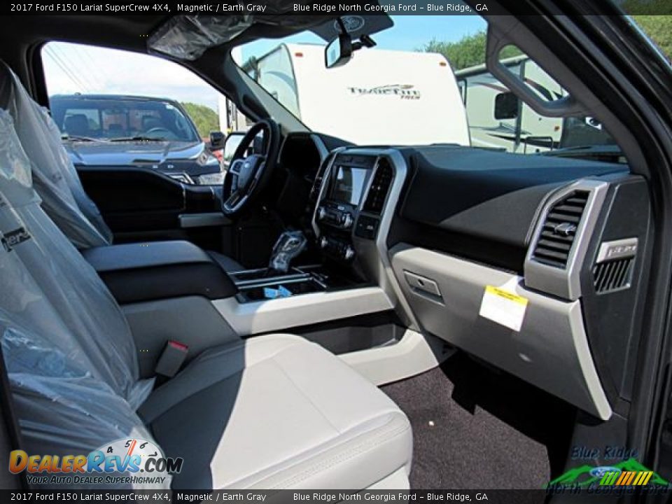 2017 Ford F150 Lariat SuperCrew 4X4 Magnetic / Earth Gray Photo #33