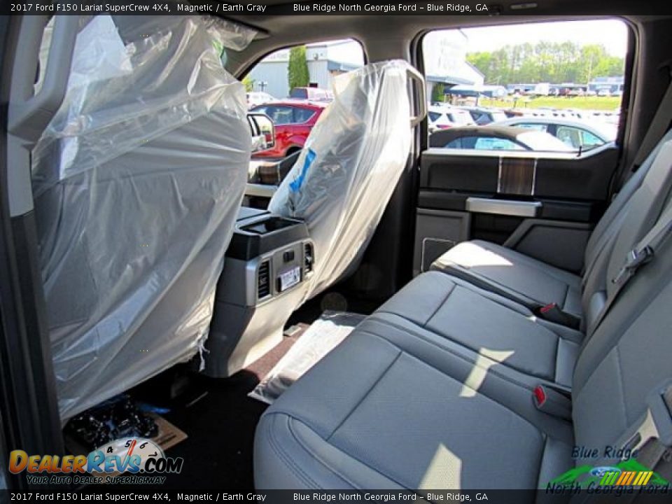 2017 Ford F150 Lariat SuperCrew 4X4 Magnetic / Earth Gray Photo #34