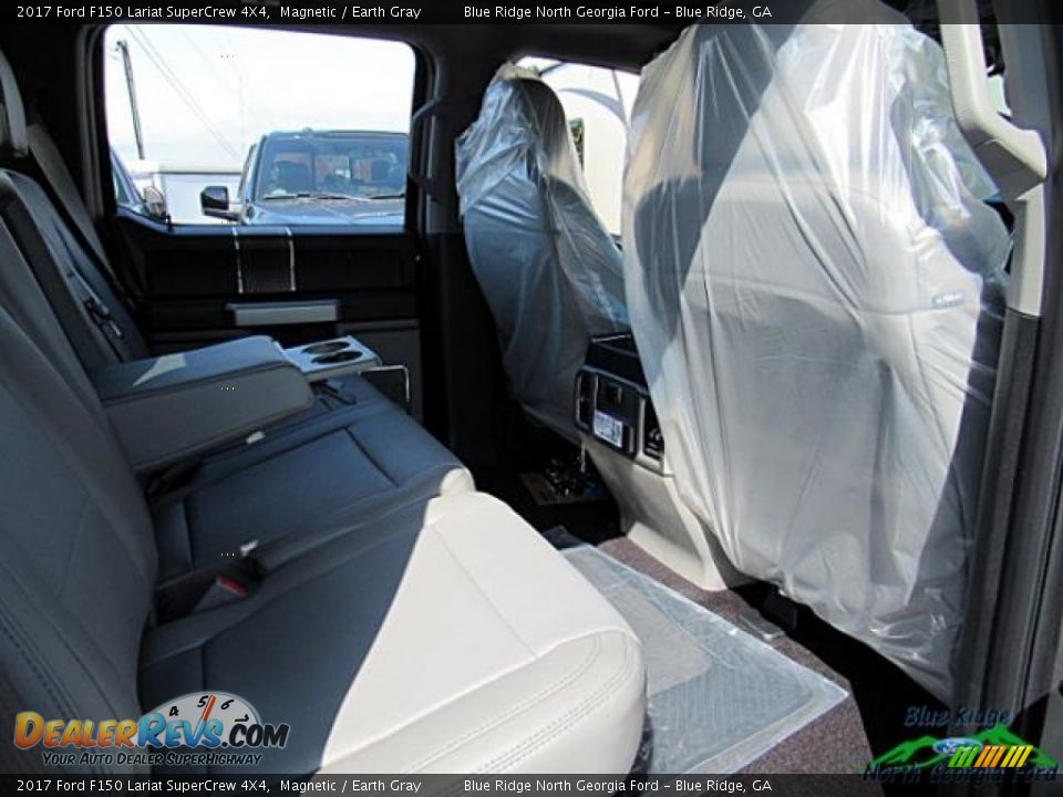 2017 Ford F150 Lariat SuperCrew 4X4 Magnetic / Earth Gray Photo #35