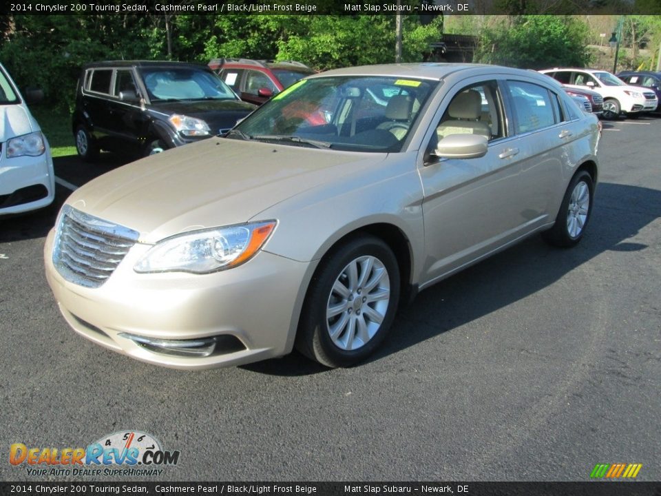 2014 Chrysler 200 Touring Sedan Cashmere Pearl / Black/Light Frost Beige Photo #2