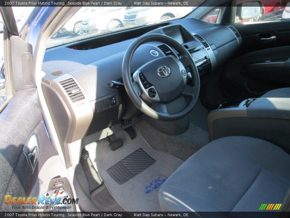 2007 Toyota Prius Hybrid Touring Seaside Blue Pearl / Dark Gray Photo #11