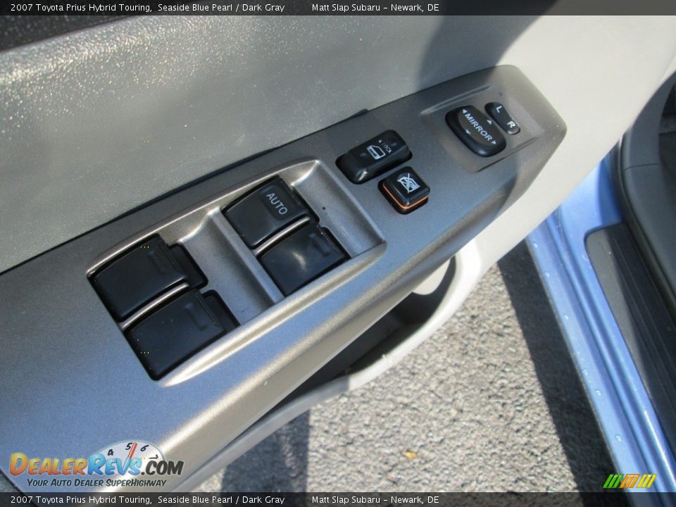 2007 Toyota Prius Hybrid Touring Seaside Blue Pearl / Dark Gray Photo #14