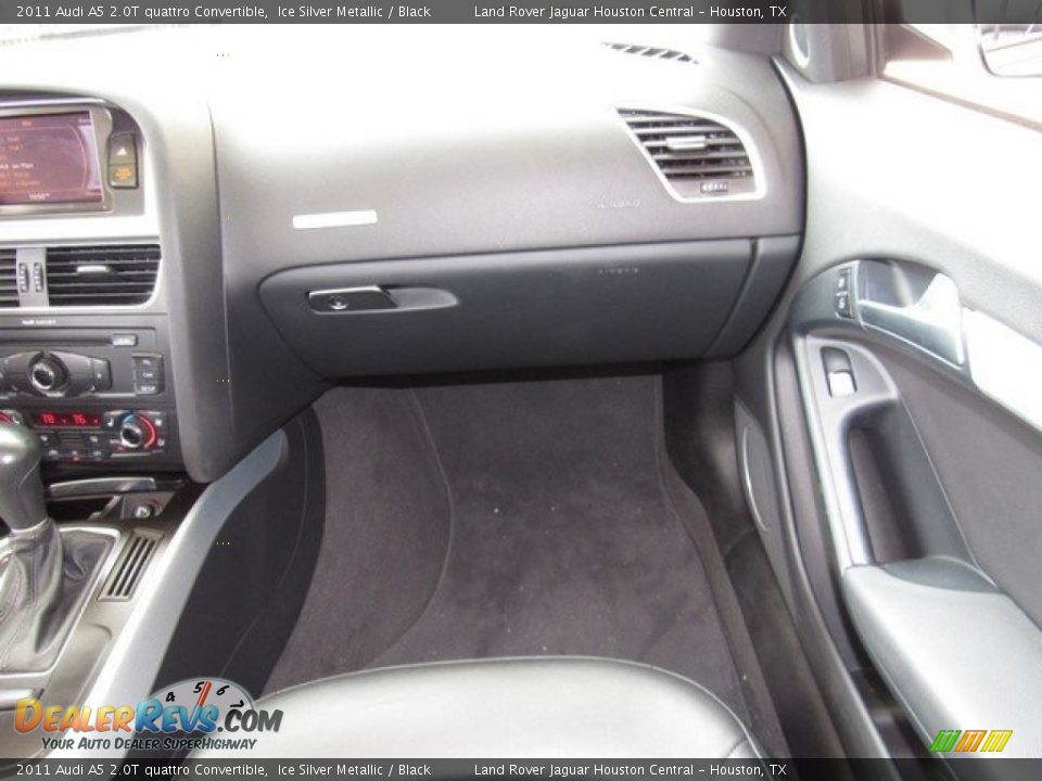 2011 Audi A5 2.0T quattro Convertible Ice Silver Metallic / Black Photo #16