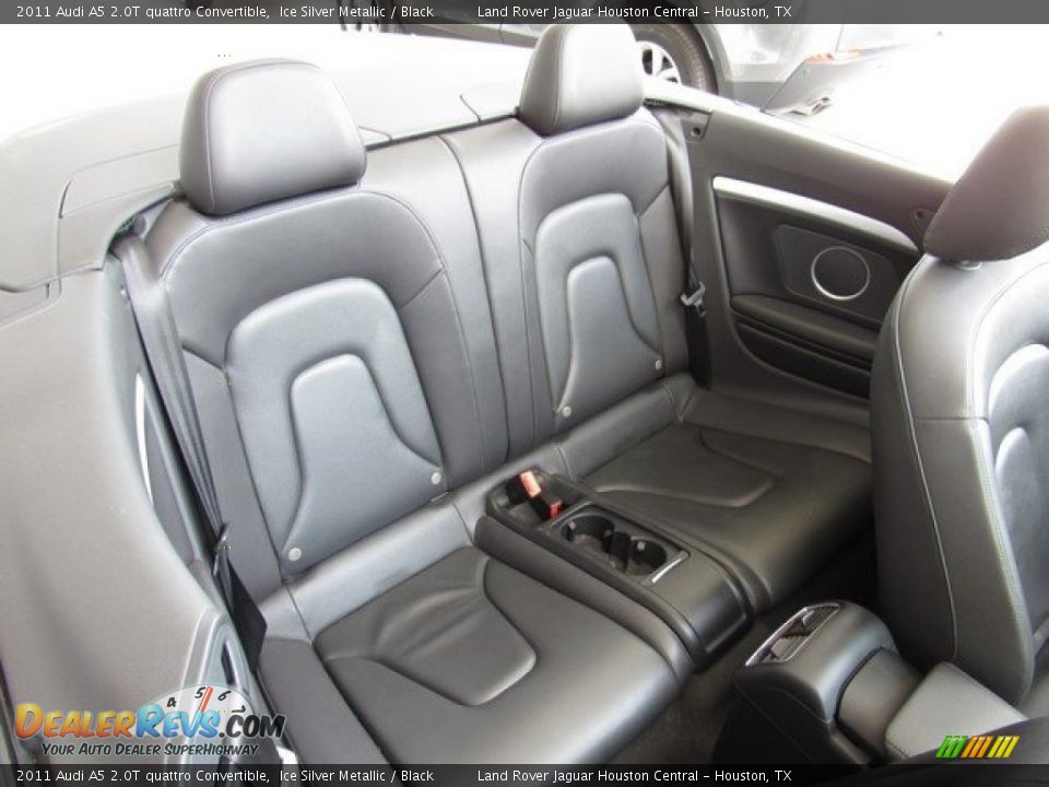 2011 Audi A5 2.0T quattro Convertible Ice Silver Metallic / Black Photo #17