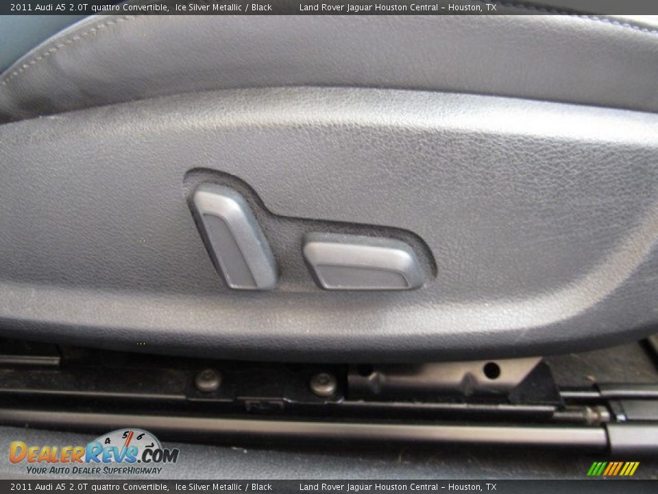 2011 Audi A5 2.0T quattro Convertible Ice Silver Metallic / Black Photo #19