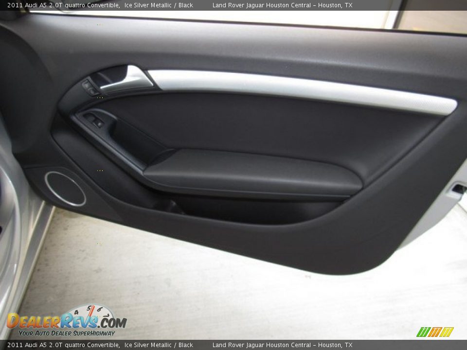 2011 Audi A5 2.0T quattro Convertible Ice Silver Metallic / Black Photo #20