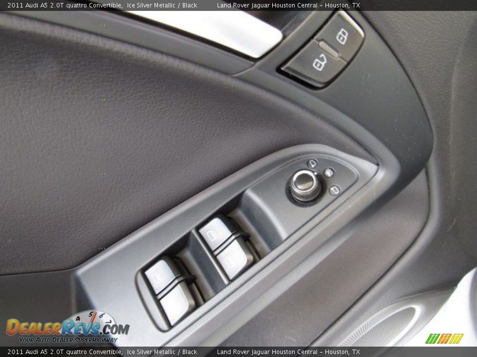 2011 Audi A5 2.0T quattro Convertible Ice Silver Metallic / Black Photo #22
