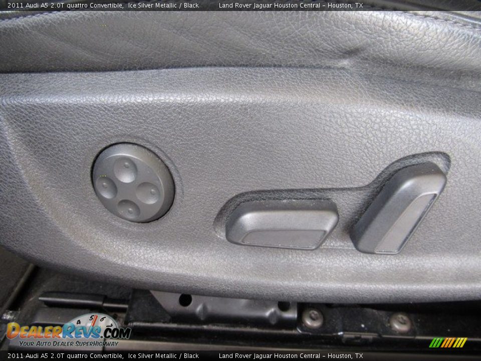 2011 Audi A5 2.0T quattro Convertible Ice Silver Metallic / Black Photo #23