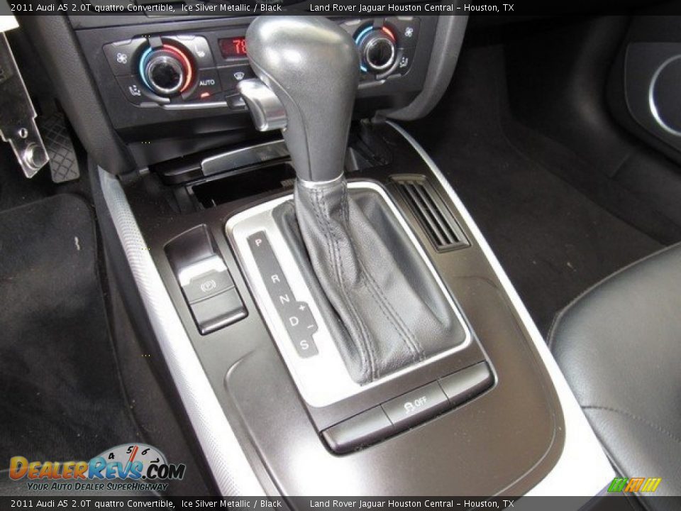 2011 Audi A5 2.0T quattro Convertible Ice Silver Metallic / Black Photo #31